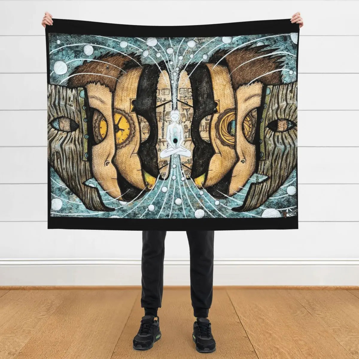 

Inside the mask Throw Blanket Flannels anime Luxury Thicken Blankets