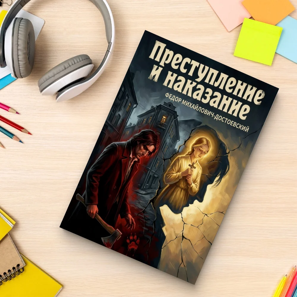 Crime and Punishment (Russian Language Edition) — Fyodor Dostoevsky | Unabridged Russian Classic Novel in Cyrillic