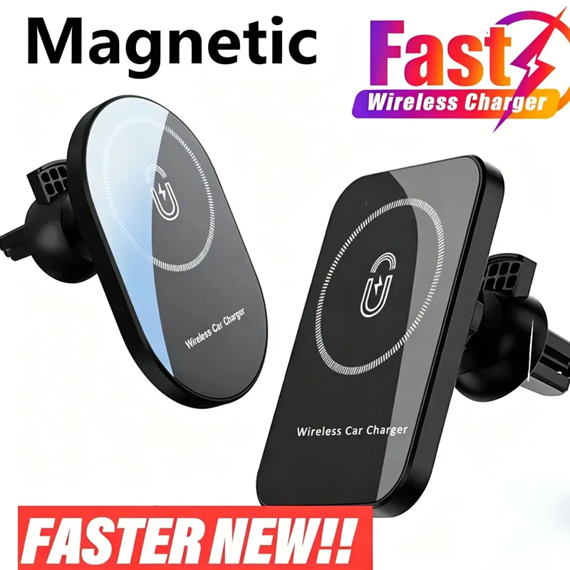 Magnetische Auto-Ladestation für MagSafe iPhone 16 17 15 14 13 12 Pro Max Handyhalterung für Lüftungsschlitze mit Schnellladefunktion