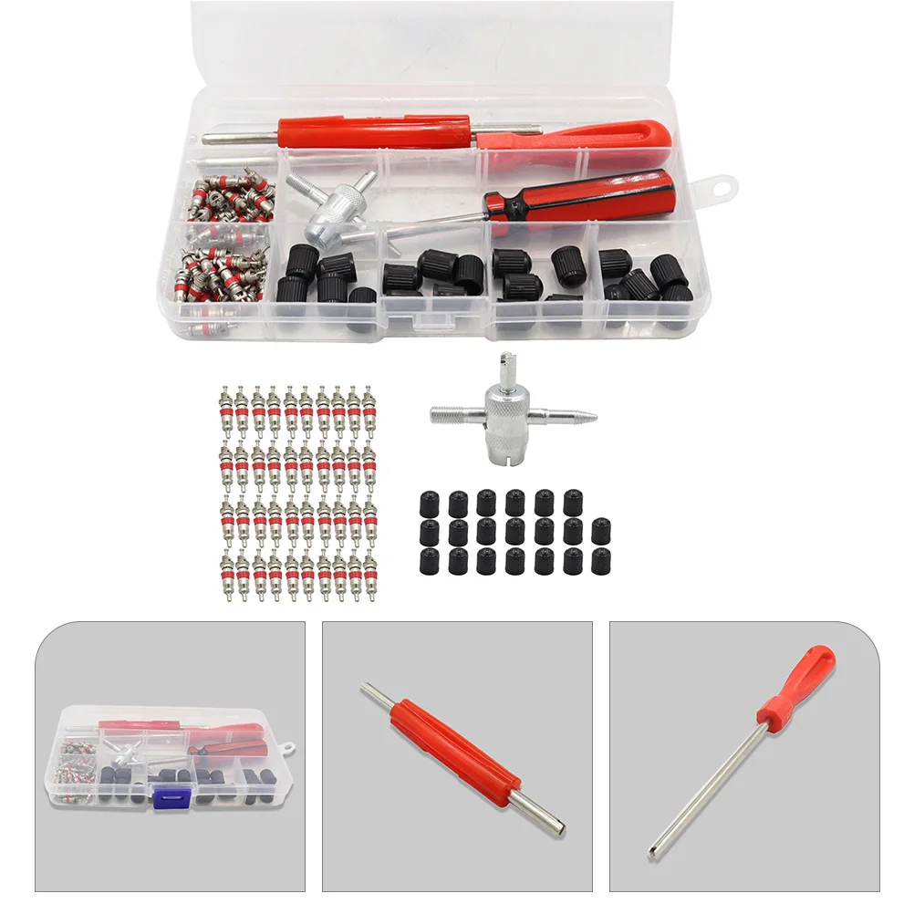 

Tire Valve Core Stem Installation Tool Installer Tools Removal American Style Extenders Abs Single Head Remover