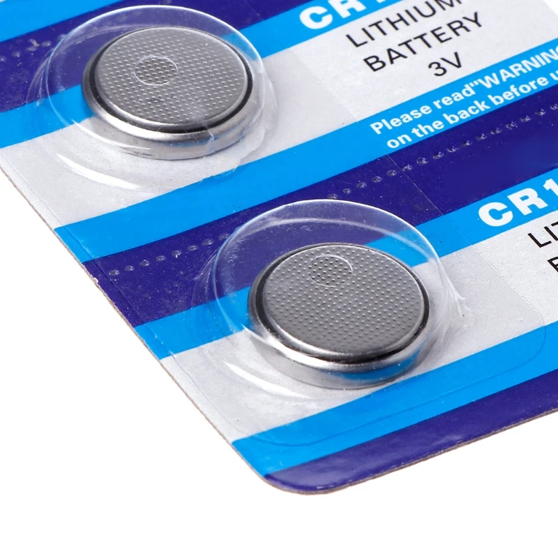 5 ชิ้น/เซ็ต CR1632 ปุ่มแบตเตอรี่แบตเตอรี่ลิเธียม 3V LM1632 BR1632 ECR1632