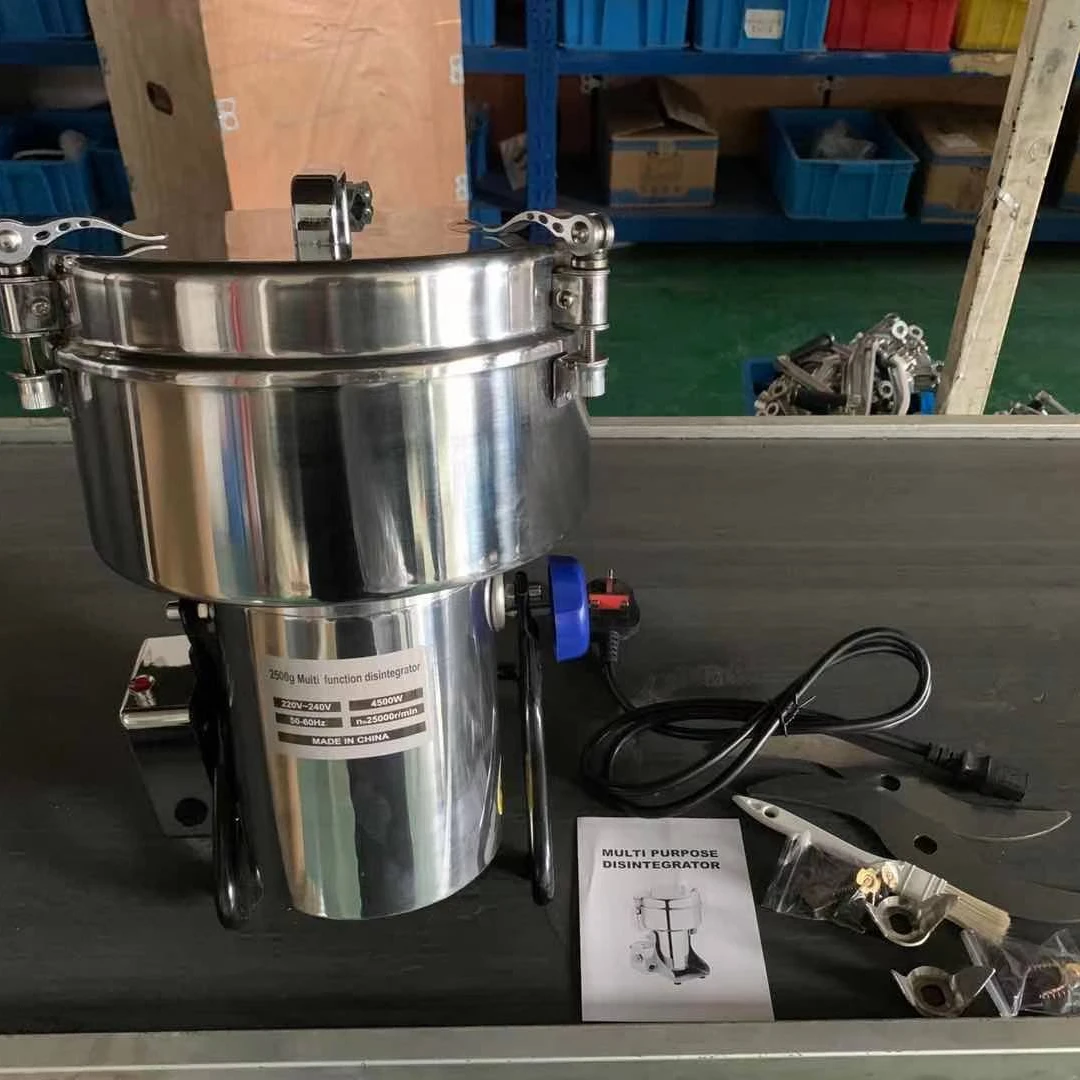 CE Certificate Factory Heavy Duty Commercial Stainless Steel Powder Grinder