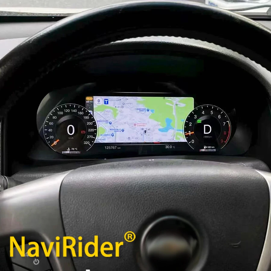 For Chevrolet Captiva 2007-2017 Digital Dashboard Virtual Cockpit LCD Instrument Panel Cluster GPS Speedometer Tachometer Clock