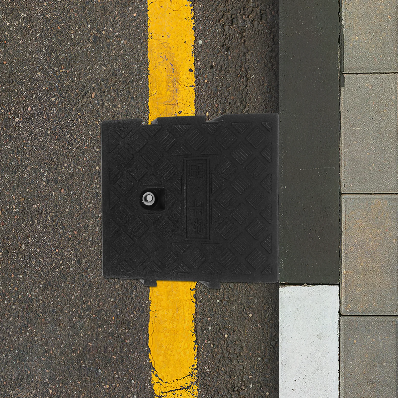 

All Purpose Curb Ramp for Car Motorcycle Wheelchair Heavy Duty Plastic Threshold Ramp Kit Lightweight Driveway Shed Vehicle Use