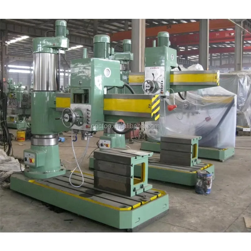 Z3032 Radial Drilling Machine Rotary Table With PLC Motor Gear & Bearing Max 32mm Drilling 380V