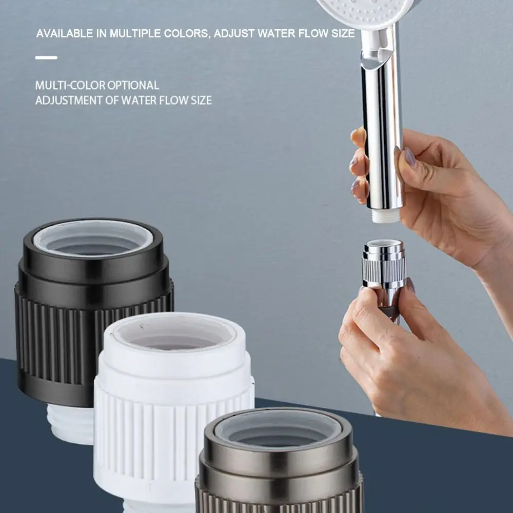 Adjust Shower Head Arm Diverter Flow Limiter Water Pressure Control Water Stop Valve Sprayer Shut-Off Switch Bathroom Parts