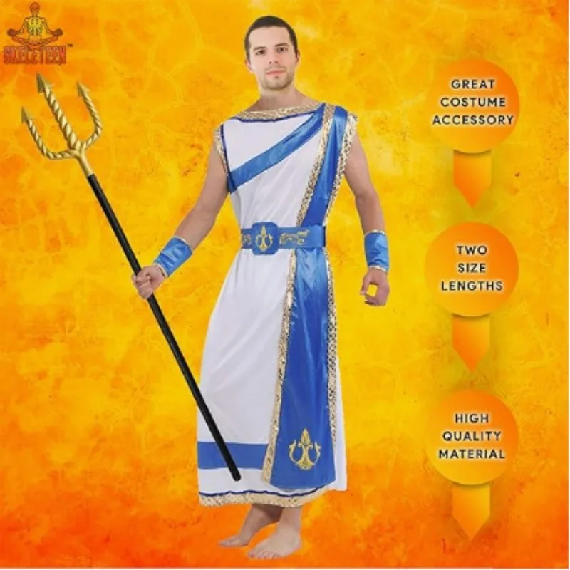 

Photobooth Props Halloween Cosplay Costume Props Scepter Trident Scepter Dress Up Scepter Toy Wand Dance Party