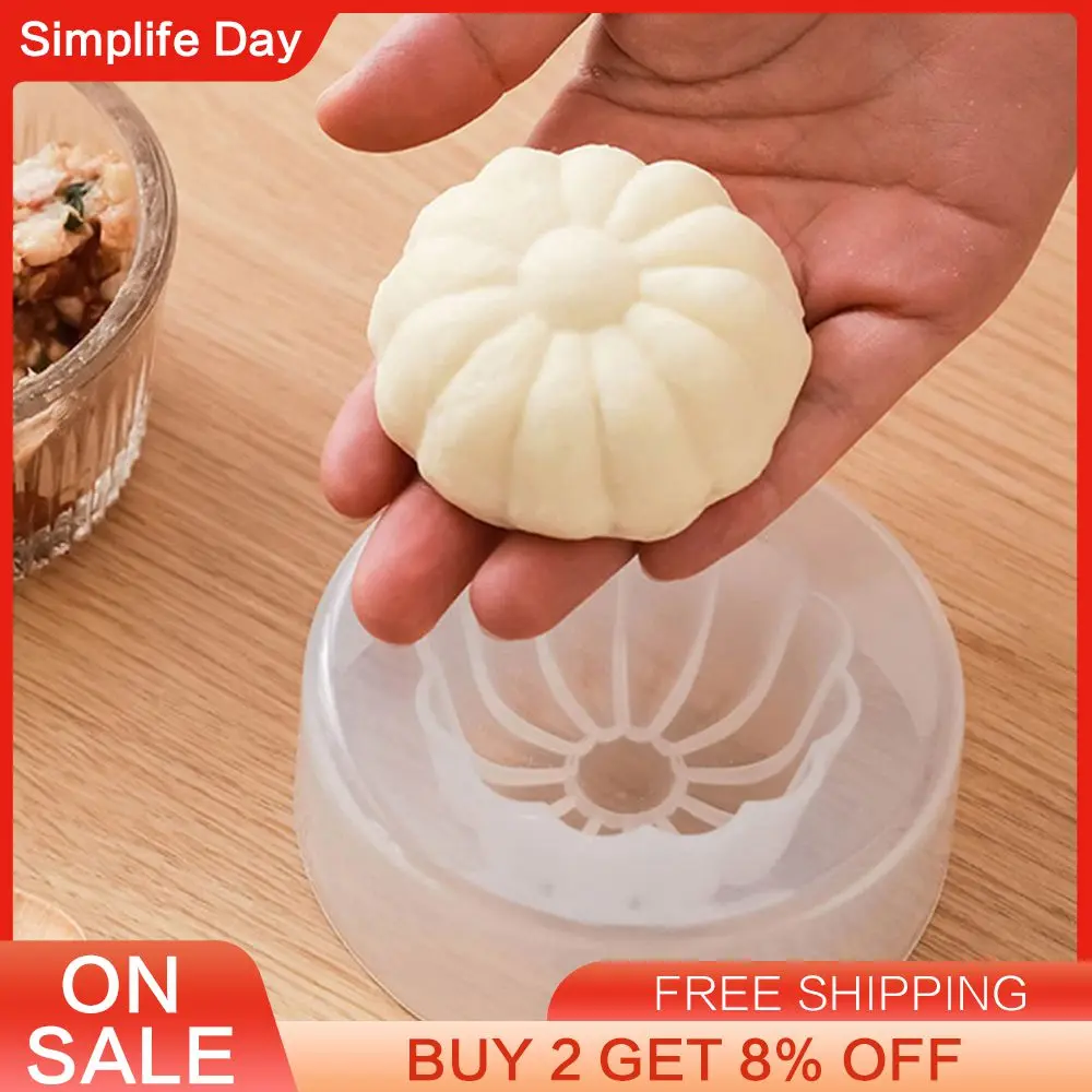 Bun Mold Easy To Use Durable Unique Dumpling Mold Steamed Bun Making Mold Chinese Recipe Accessories Popular Dumpling Machine