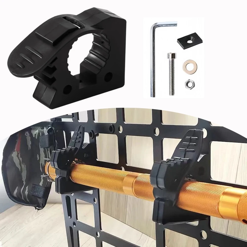 Shovel Mount For Roof Rack Rubber Clamp Mounting Kit Bracket Wall Mount Kit For Truck Overlanding Gear Off Road Roof Rack Acc