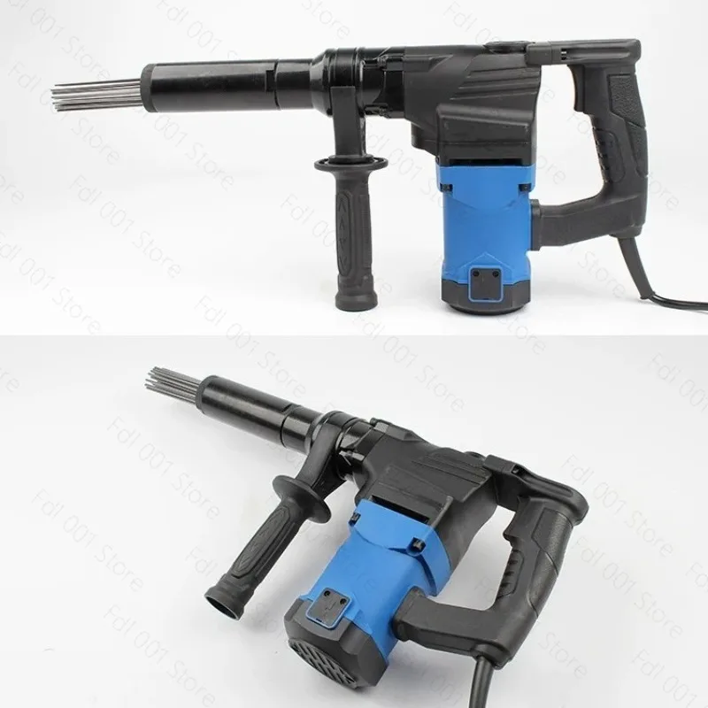 1100W Needle Derusting Electric Jet Chisels Hand-Held Electric Needle Scaler Rust Removal Cleaning Machine New