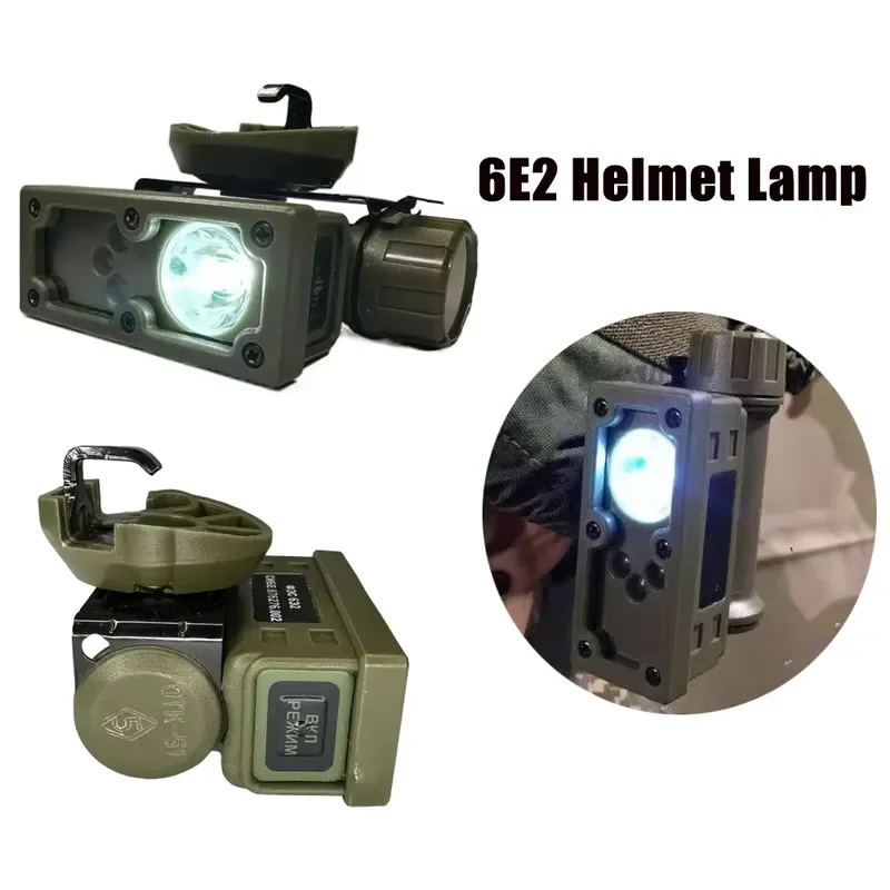 Tactical Helmet Lamp For 6B47 Side Signal Light Outdoor Head Flashlight FSS-014 6E2 Military Gear Accessories