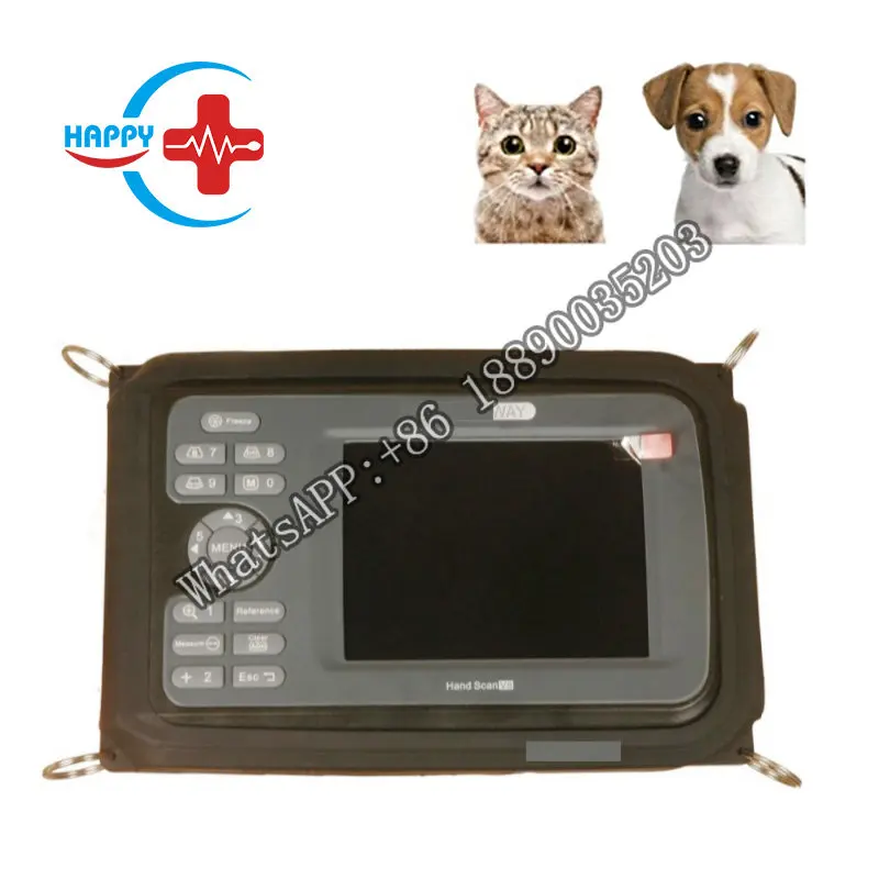 

HC-A033V Advanced 5 Inch Palm Veterinary Handheld Ultrasound Scanner,Animal Portable Scanner