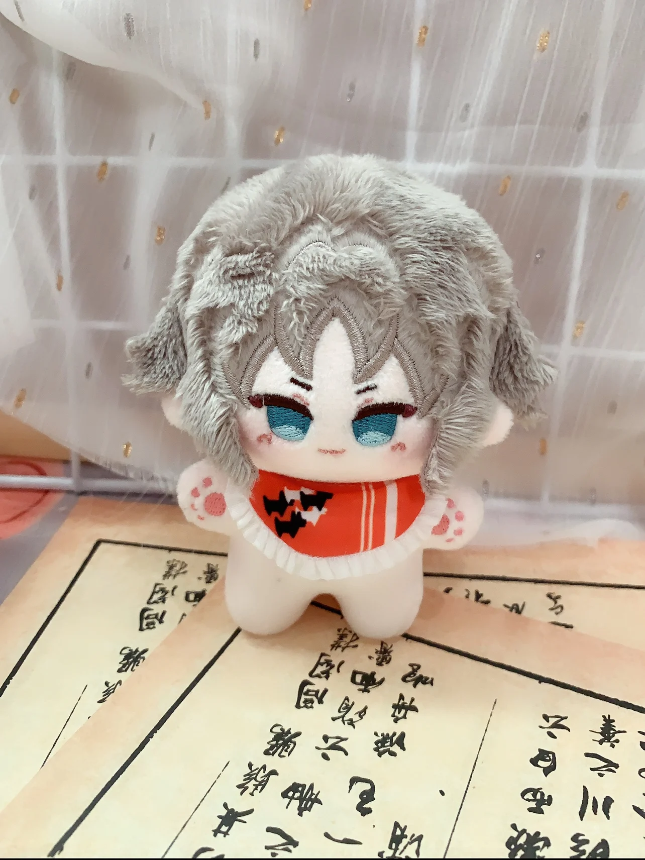 Anime Luxiem VTuber Mysta Cosplay 10CM Soft Adorable Starfish Body Cute Pendant Knapsack Key Chain Gifts