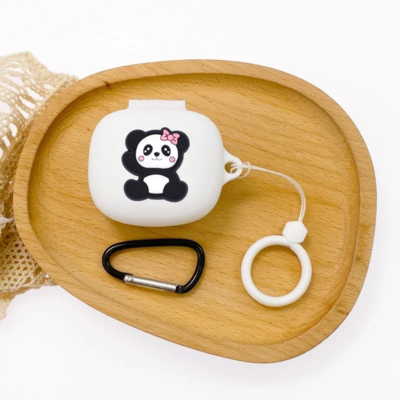 Cute Panda case For Haylou GT6 Case Cute Silicone Earphones Cover for Haylou gt6 case hearphone box