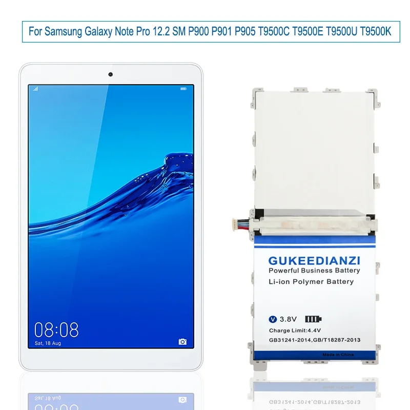 T9500C 15000mAh High Capacity Tablet Battery For Samsung Galaxy Note Pro 12.2 SM P900 P901 P905 T9500C T9500E T9500U T9500K