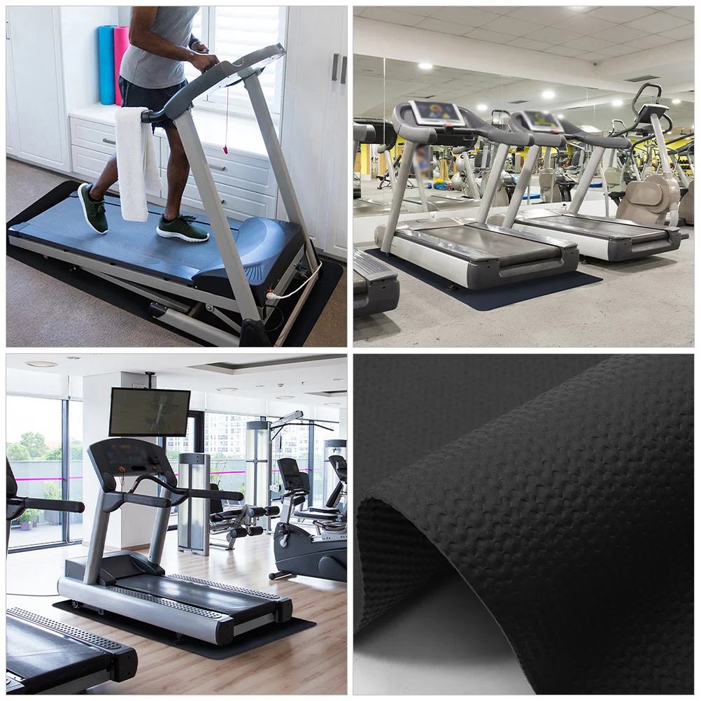 

Exercise Equipment Soundproof Mat Nonslip Treadmill Mat for Hardwood Floors Noise Insulation Workout Pad Floor Exercise Mats Gym