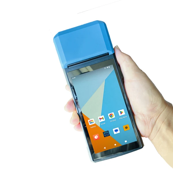 5.5 "HD Android 13 H10S 2GB16GB Fabbricazione Pos Software Sistemi Pos Terminale portatile Registratore di cassa con stampante per ricevute