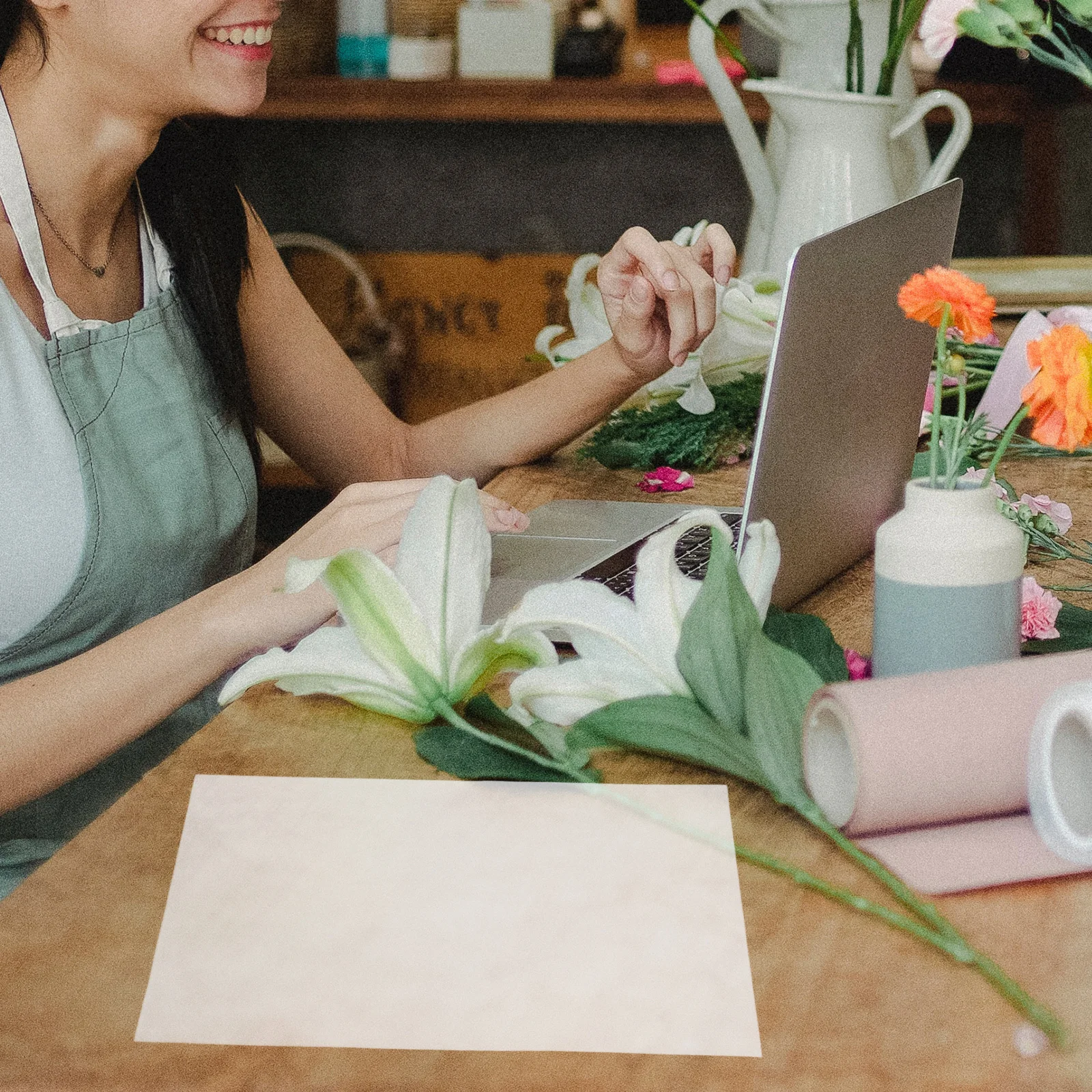 

60Pcs Flower Pressing Blotter Paper Strong Absorbent Replacement Paper for Plant Leaf Pressing DIY Flower Specimen Tools