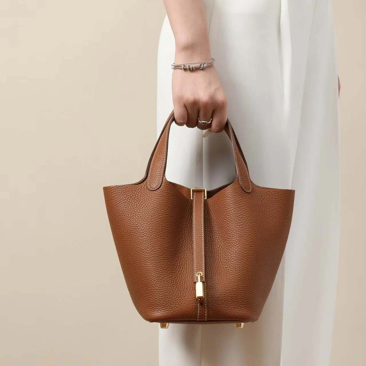 Thumbnail 3 - #55 New Soft Leather Bucket Bags Arrivals