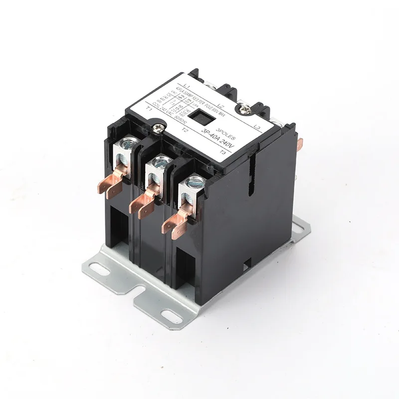 Hvacstar SA-3P-40A-24V Definite Purpose Contactor 3Poles 40FLA 24V 220V 25/30A AC Coil , DP Contactor, Air Conditioner Contactor