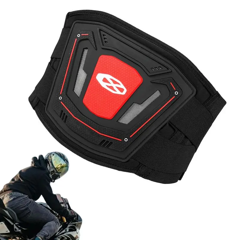 Motorcycle Waist Belt High Visibility Breathable Waist Belt Outdoor Motorcycle Belt Lightweight Lumbar Belt For Skiing Training