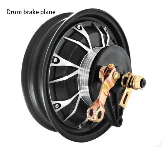 48V60V1000W1500W 10-inch high-speed electric bicycle hub motor, electric motorcycle modification parts disc brakes/drum brakes