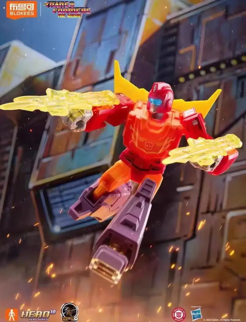 In Stock New Blokees Transformers Shining Version 5 Blind Box  Optimus Prime Action Figure Buildable Megatron Blocks Collectible view 6