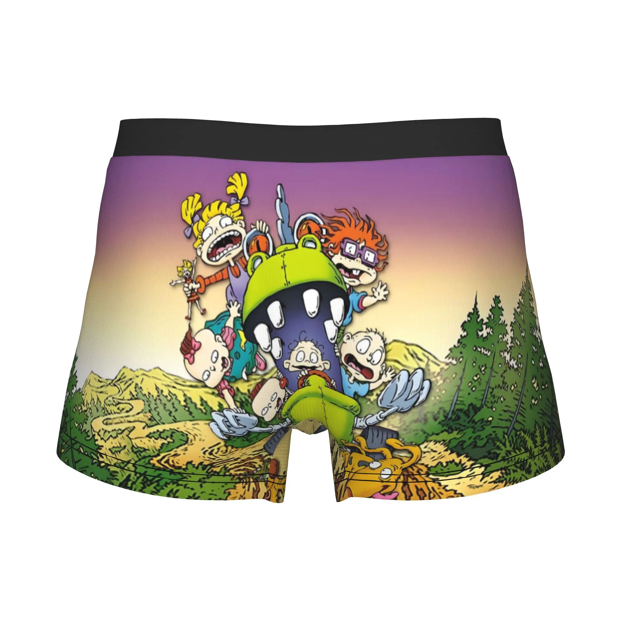 Funny R-Rugrats Boxers Shorts Panties Male Underpants Comfortable Adventure Briefs Underwear