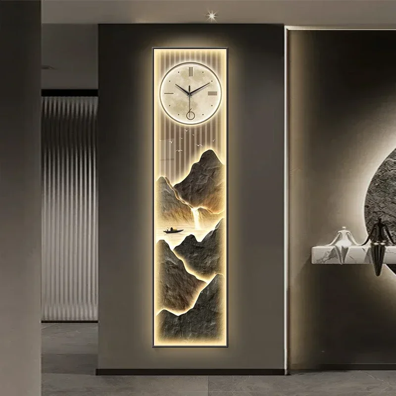 Nordic Wall Clocks Led Luxury Big Size Modern Wooden Creative Wall Watch Fashion Classic Horloge Murale Decorations