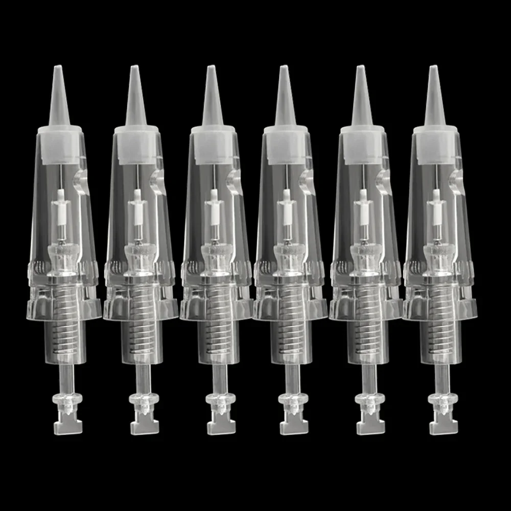 50/100Pcs Bayonet Micro Needle Cartridge for R1/R2/R3/R5/R7/F3/F5/F7 Microneedling Tattoo Makeup Eyebrow Lip Derma Tools