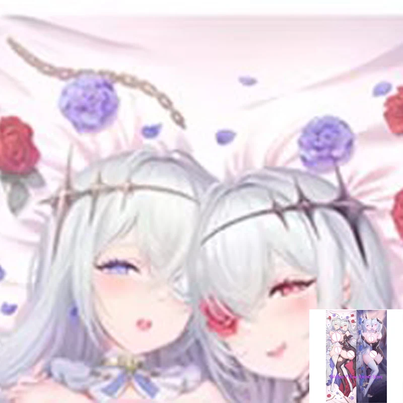 

Dakimakura Anime Pillow Cover Emden Double Sided Print Life-size Halloween Christmas Decoration