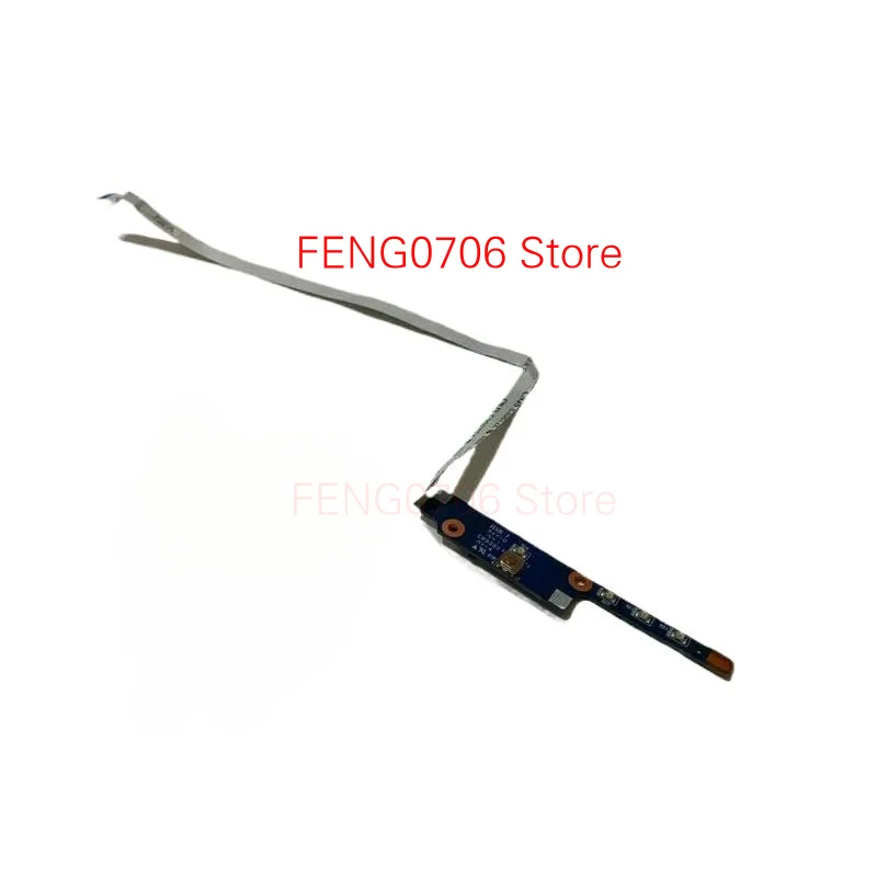 F para Clevo Notebook W650RB Placa de botón de encendido y Cable 6-71-W65RS-D01