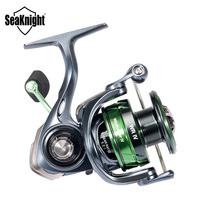 SeaKnight Brand WRIV Series 5.2:1 Ultra-Smooth Spinning Reels 10BB Dual Guide Pin System One-piece Handle Ultra-Light and Power