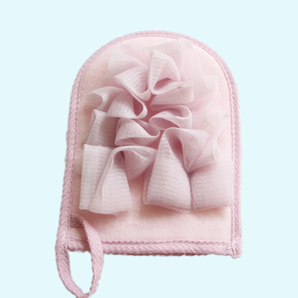 شبكة حمام الإسفنج دش بوف لون عشوائي خفيفة للغاية قابلة للغسل الظهر الغسيل يخلق فقاعة رغوة حمام الإسفنج لينة #6