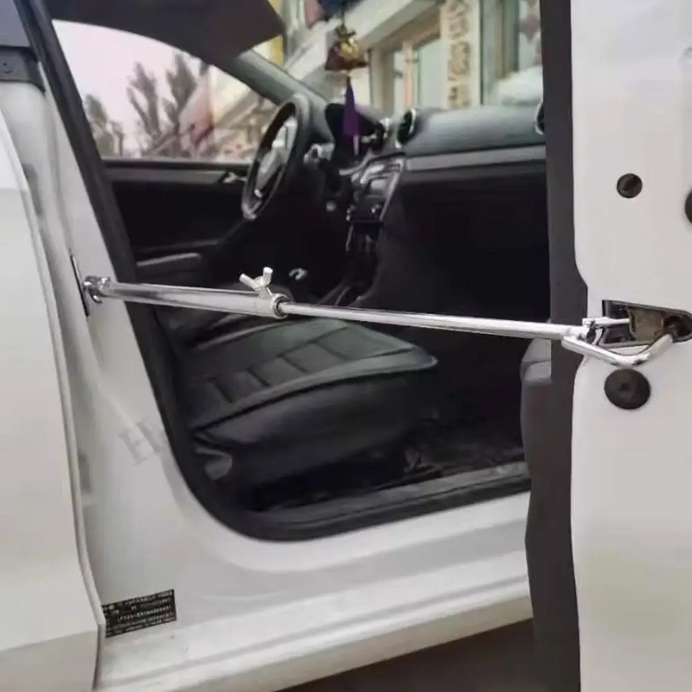 Adjustable Car Engine Hood Lifting Rod Stretching Support Bar For Sheet Metal Dent Repair Auxiliary Puller Hook Rod Hand To O1H0