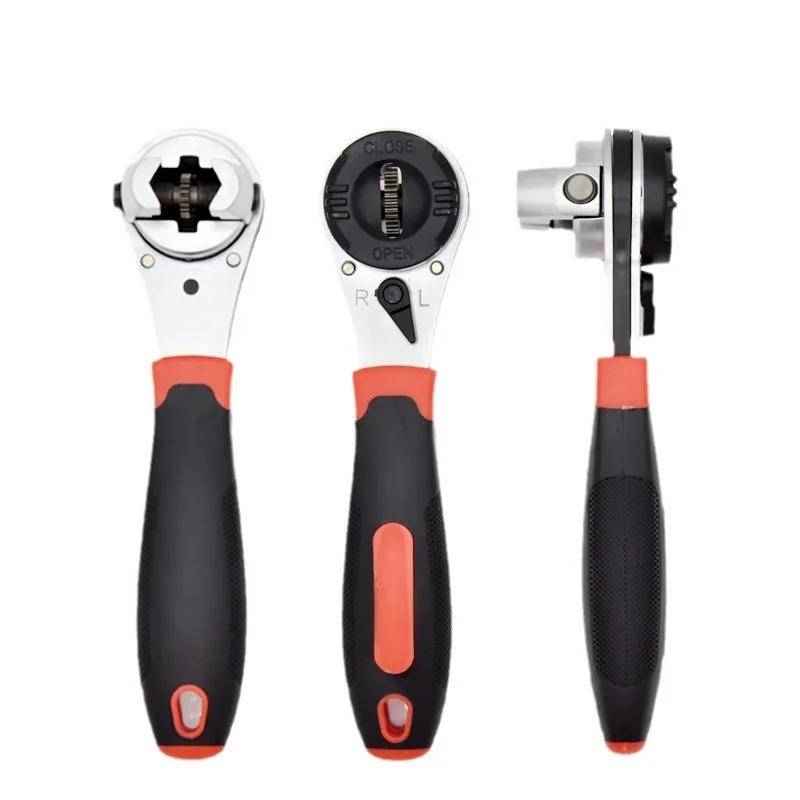 

Self-Adjusting Universal Ratchet Wrench Labor-Saving Spanner All-In-One Socket Tool for Fasteners Car Repair Construction