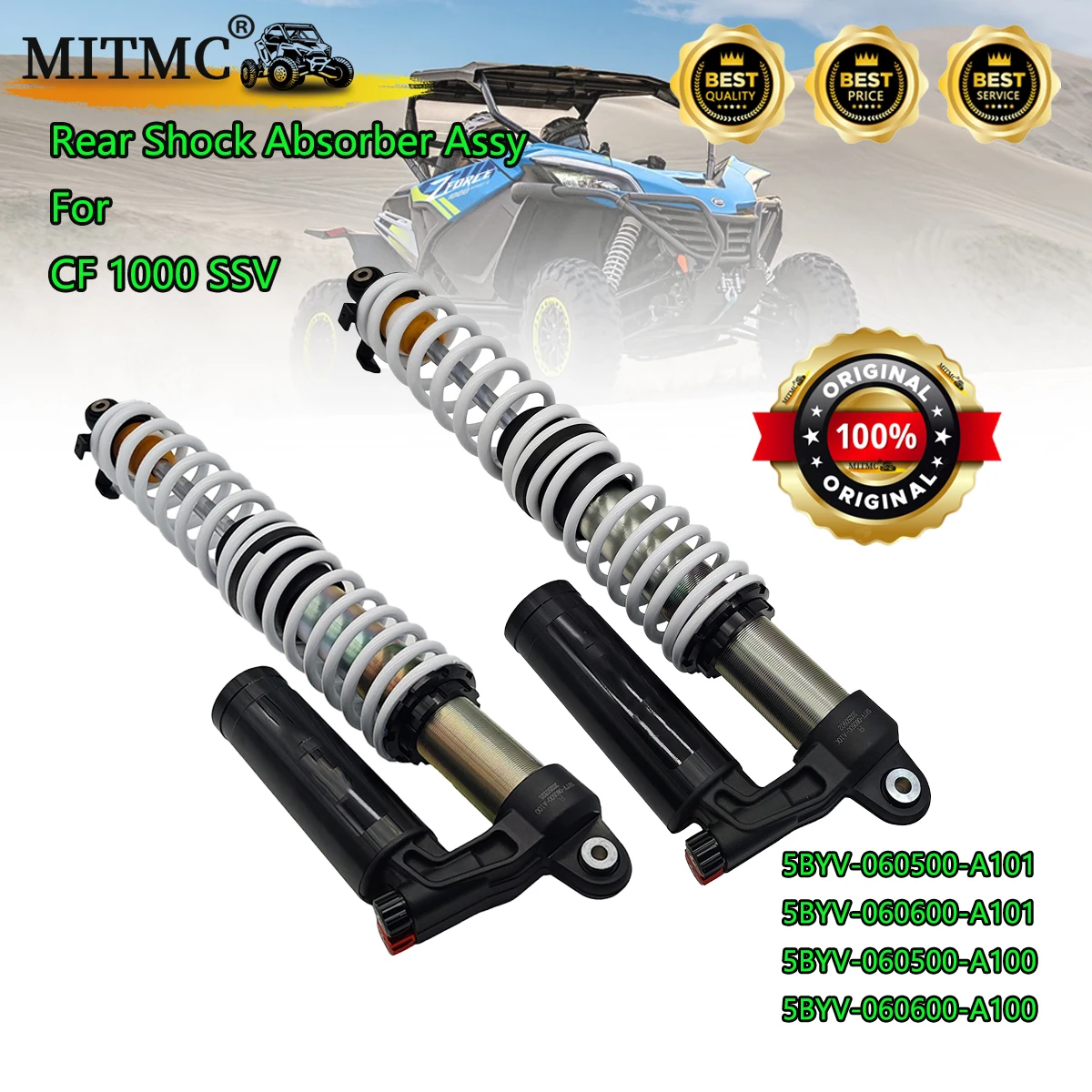 

Original Rear Shock Absorber Assy For CF 1000 ZFORCE 950 HO SPORT SSV Suspension 5BYV-060500-A101 5BYV-060600-A101