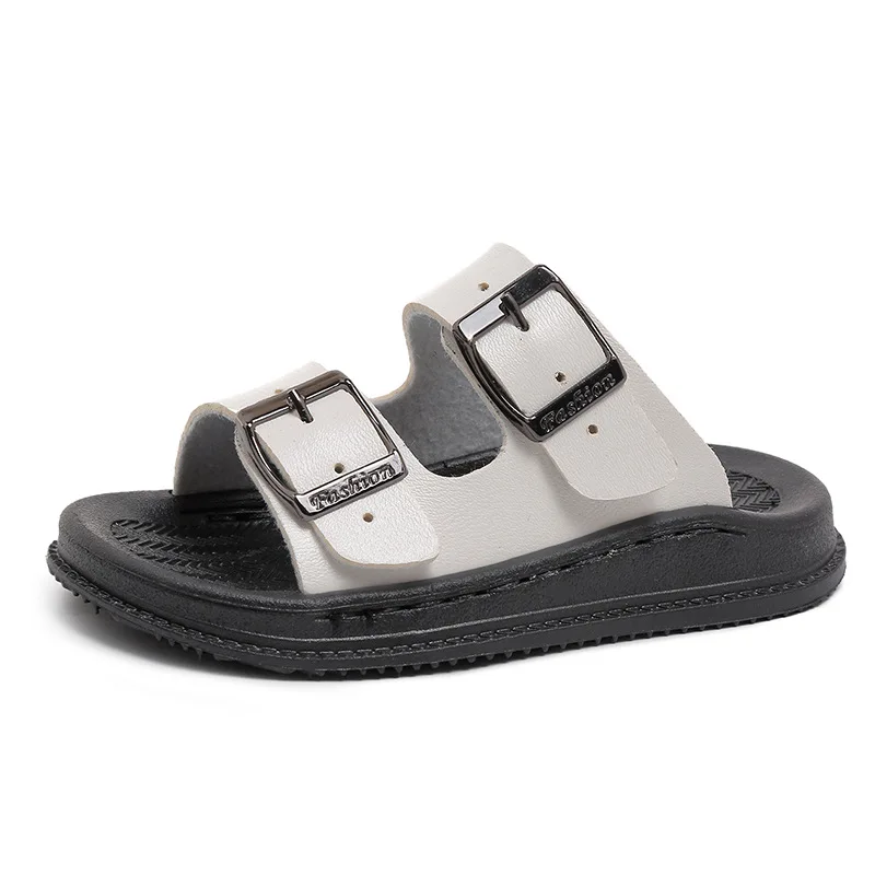 

Boy Girl Sports Sandals Summer Non-slip Durable Soft Sole Slippers Children Open-toe Outdoor Beach Shoes Slippers Suitable Kids
