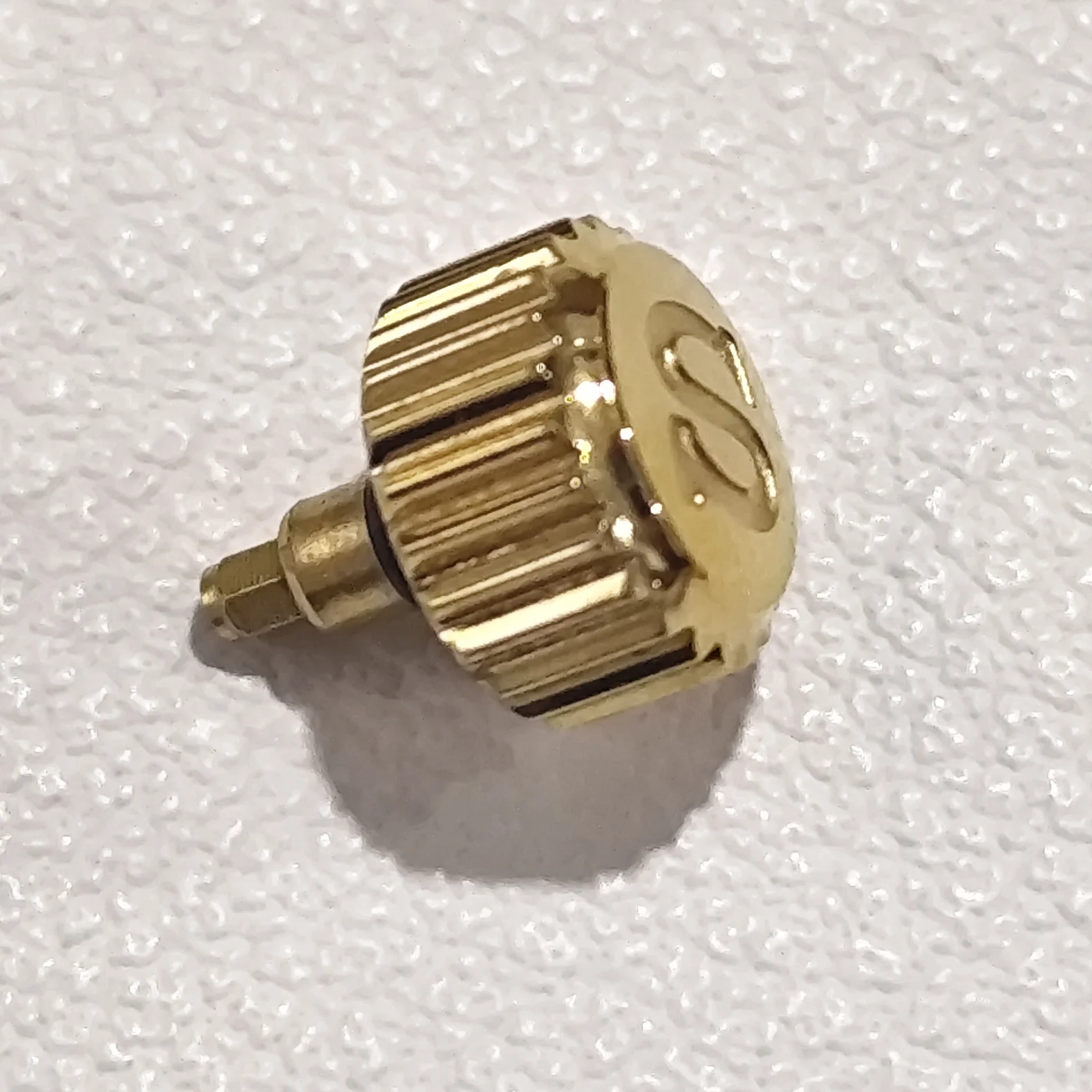 \'S\' Logo Screw-in Crown NH 35 Replace Watch Crown Fit NH 34 NH 35 NH 36 Movement Watches Accessory Stainless Steel Crowns Parts