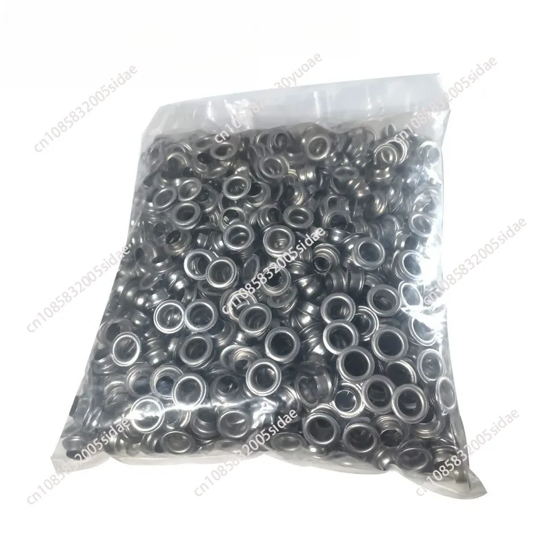 5000Pcs Stainless Steel Buttonhole for Manual Grommet Press Machine Button Eyelet Banner Sign Making