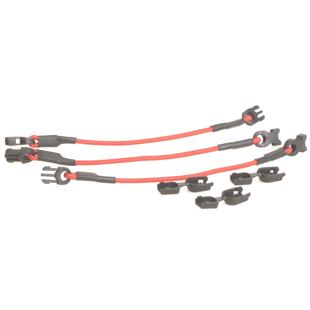Tactical 3Pcs/set Multi-Purpose Fixing Rope Molle Gear Organize Elastic Cord Outdoor Hunting Camping Tool Gloves Clip Buckle