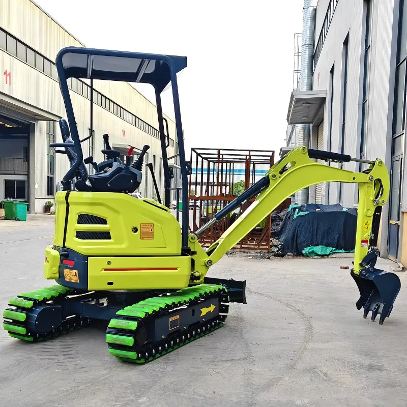 YG China New 1.2 Ton Excavator Mini Spider Crawler Excavator Digger Price 1.5 -3.5 Ton Small Excavator with Joystick Control