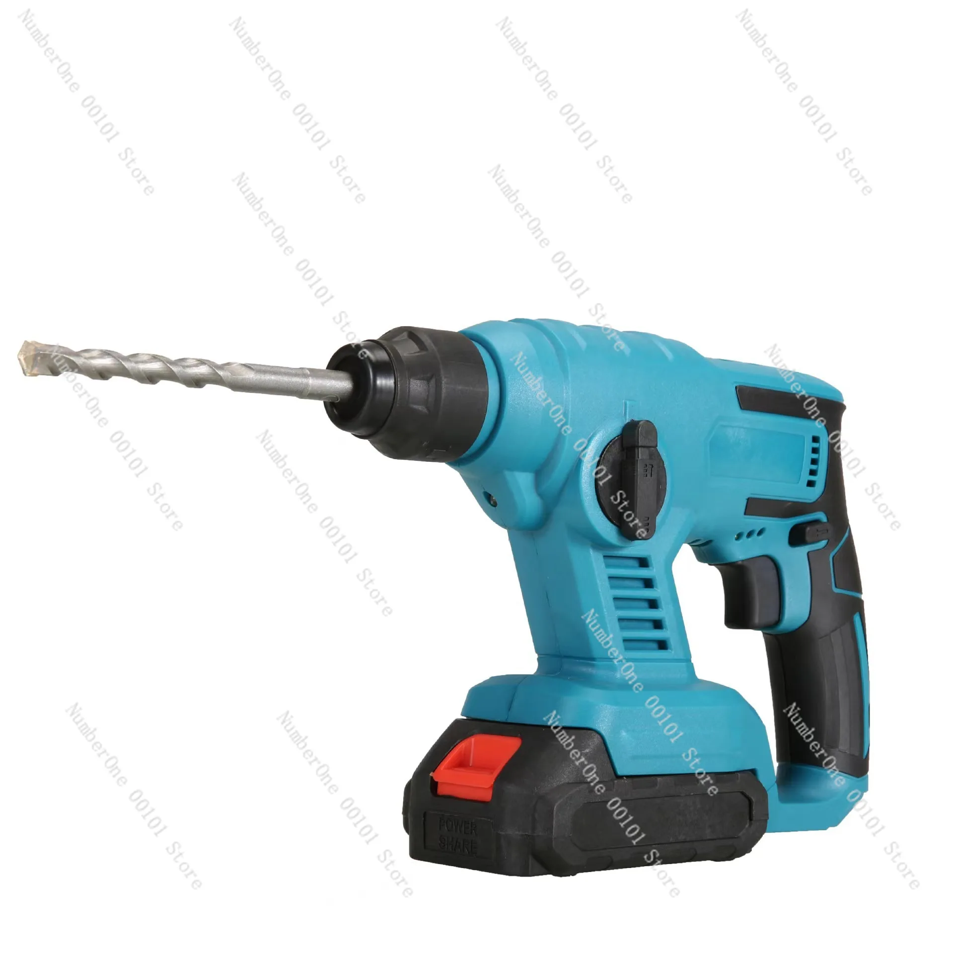 Lithium Light Electric Hammer Multifunctional Small Light Hammer Impact Drill Electric Pick Three-in-One Drill Wall Punching