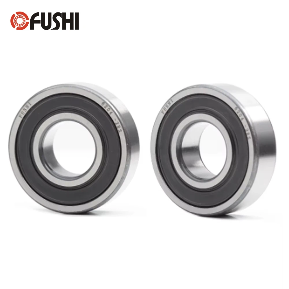 

6204 Hybrid Ceramic Bearing 20*47*14 mm ABEC-1 1PC Industry Motor Spindle 6204HC Hybrids Si3N4 Ball Bearings 3NC 6204RS