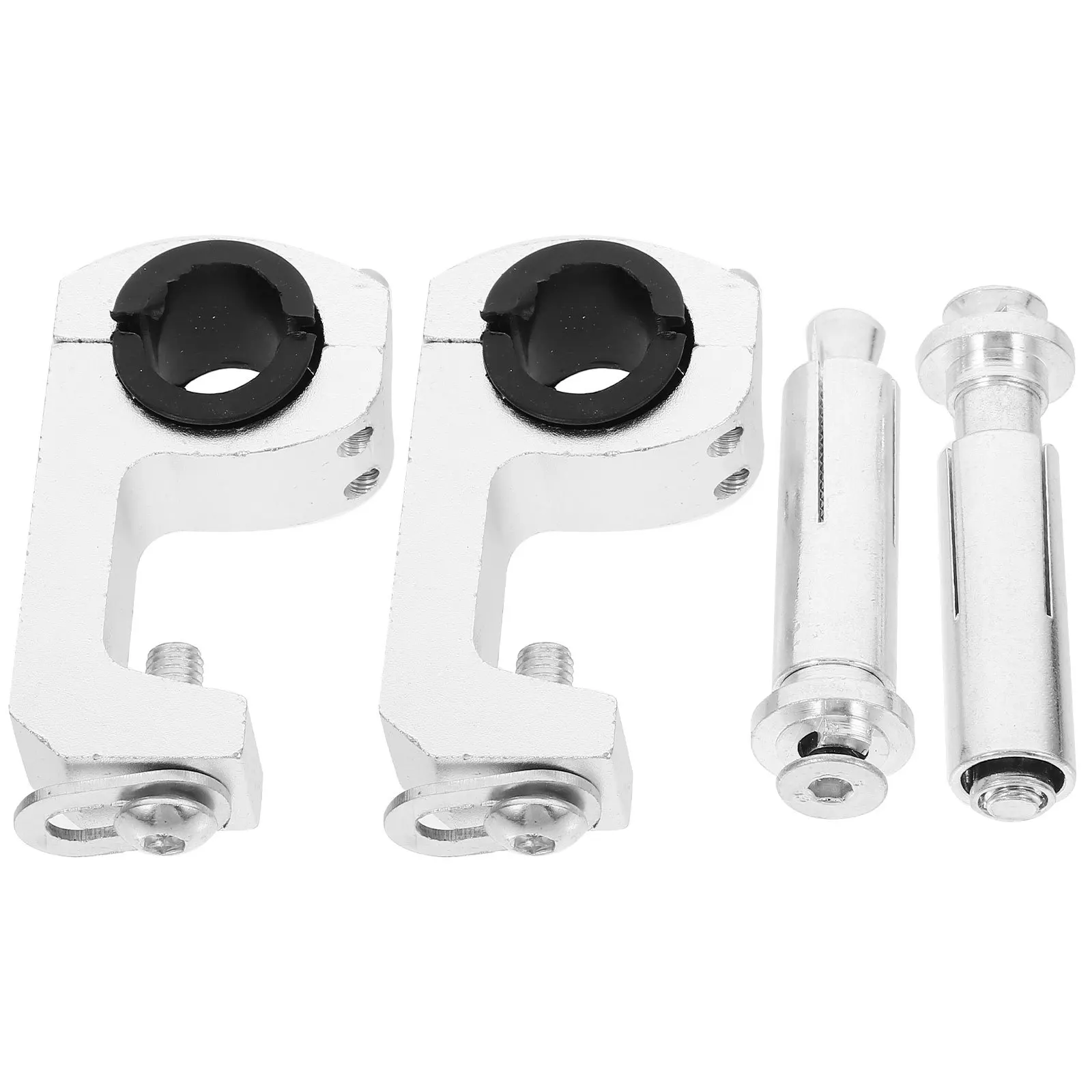 

2Pcs Motorcycle Handguard Bracket Retrofit Replacement for 22 28mm Clamps Durable Guard Parts Mounting Brackets