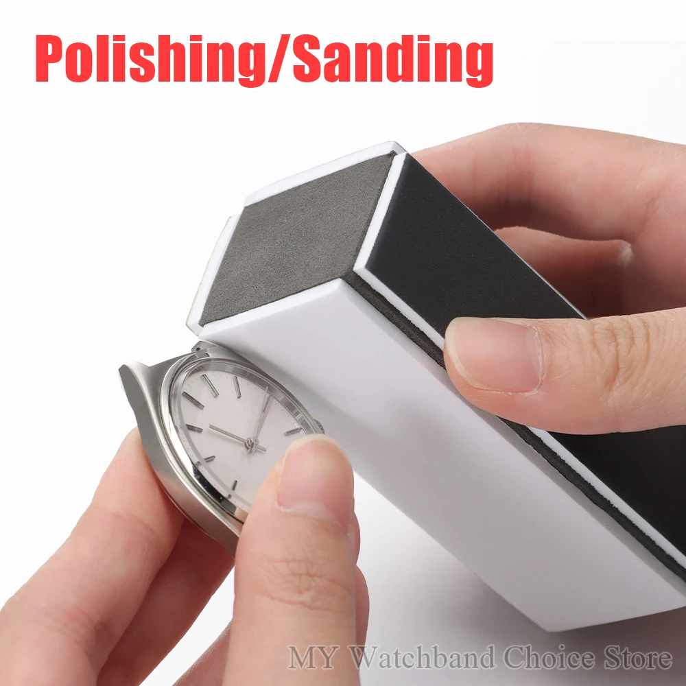 1/2/4pcs Watch Cleaner Rod for Watchmaker Tools Polishing Files Wrist Watch Parts Clean Polish Tool Sanding The Polishing Plate
