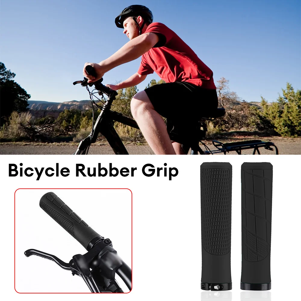 High Quality Mountain MTB Bike Grips Non-slip Cuffs Shock Absorption Bike Handle Cycling Accessories Bicycle Handlebar Grips