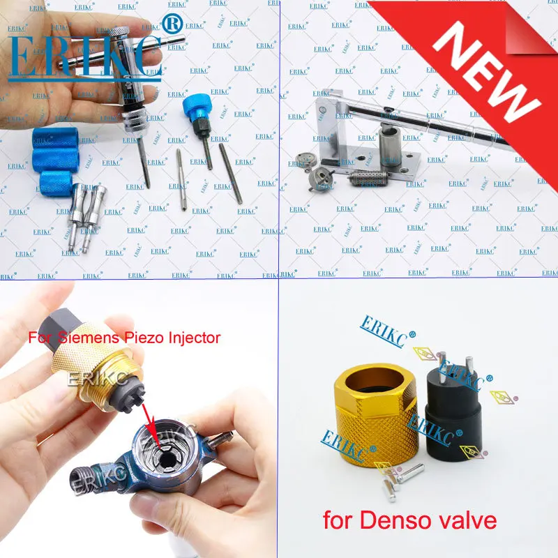 Injector Disassembly Dismounting Repair Kit E1024049 Installation Injection Tool for Bosch Denso Siemens Piezo Nozzle Injector