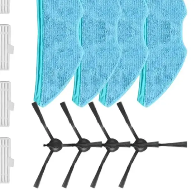 Main Brush Side Filter Mop Cloth Kit For Homerun For 2000 For 3000 Series X2 XU2100/20 For Tapo RV30 RV20 RV10 RVA100 Robot