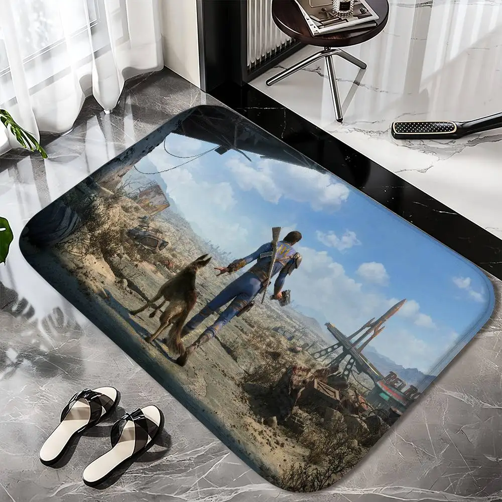 

Game F-Fallouts 4 Floor Mat Printed Large Carpets Room And Bedroom Carpets Bathroom Anti Slip Door MATS Small Carpets